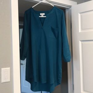 Teal dressy tunic